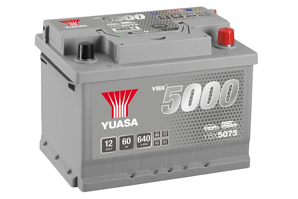 Autobatéria YUASA YBX5075 60Ah