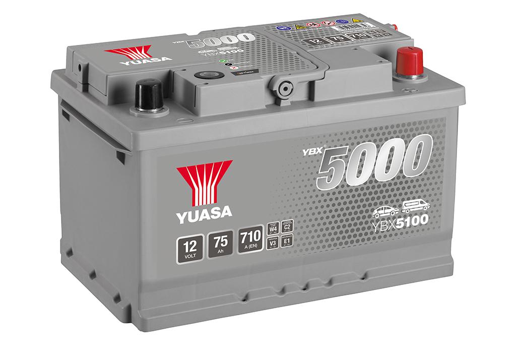 Autobatéria YUASA YBX5100 75Ah