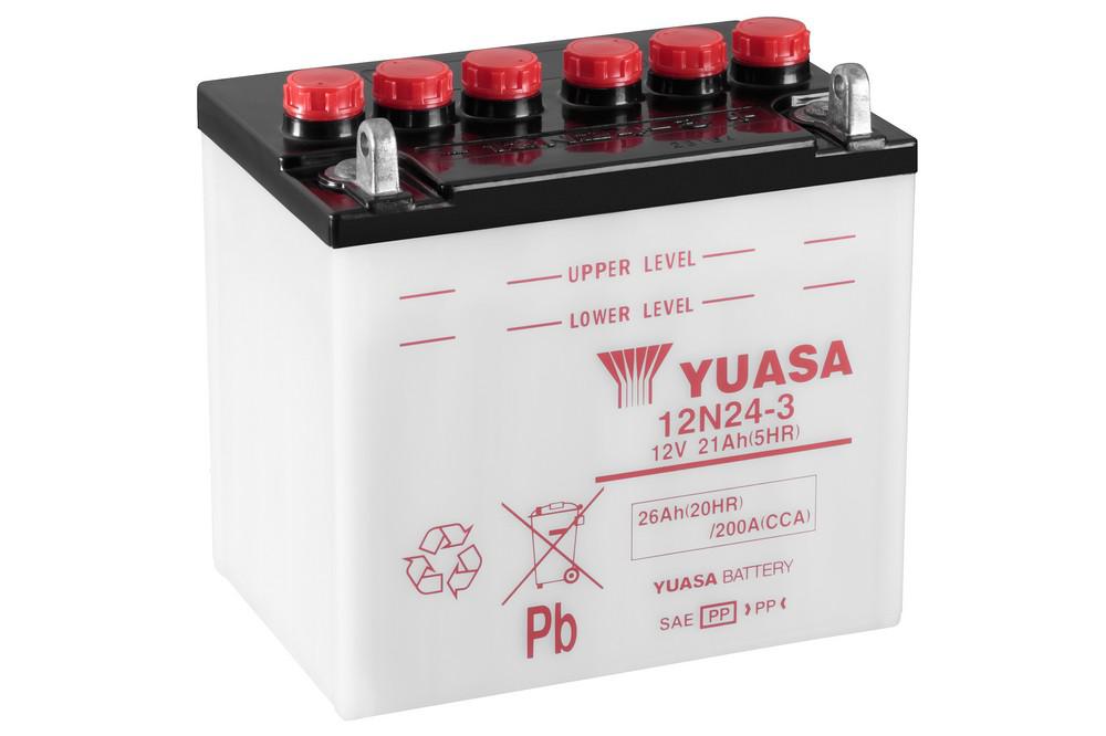 Motobatéria YUASA 12N24-3 (12N24-3A) "0"