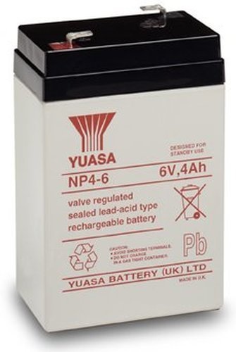 YUASA NP4-6 AGM batéria