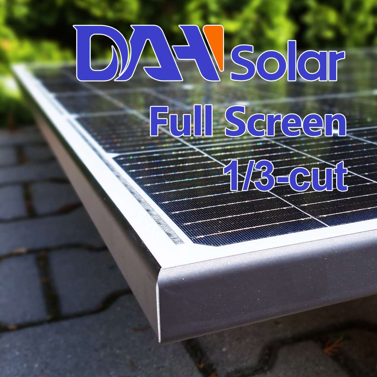 DAH SOLAR panely s unikátním rámem Full Screen