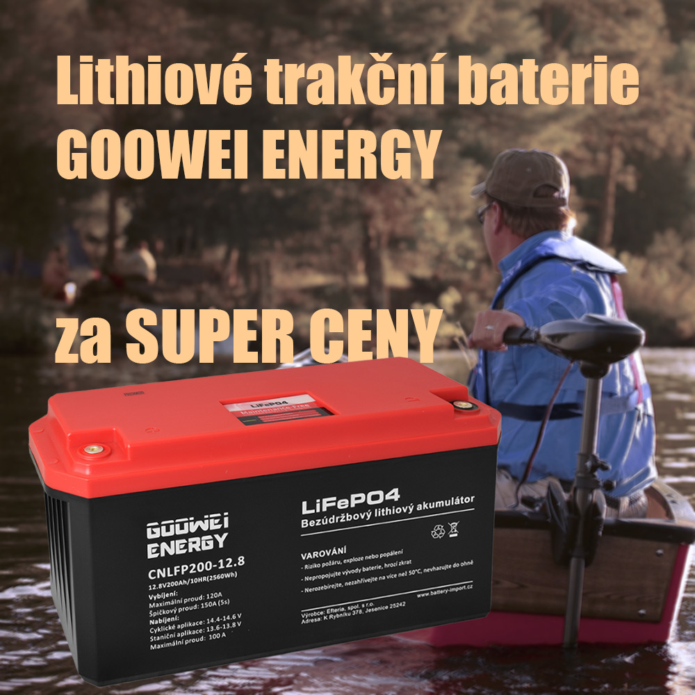 Lithiové trakční baterie GOOWEI ENERGY