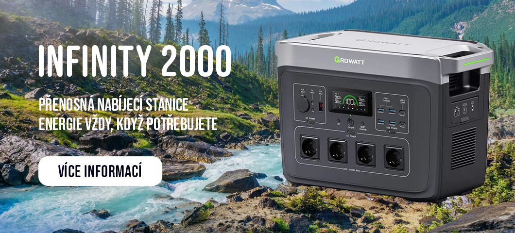 Growatt nabíjecí stanica