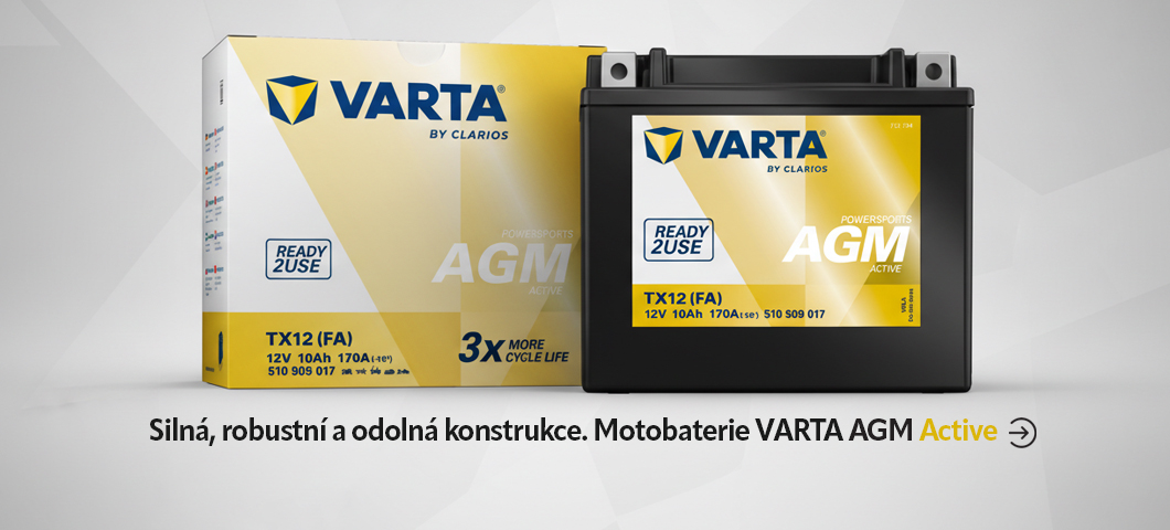 motobaterie varta agm