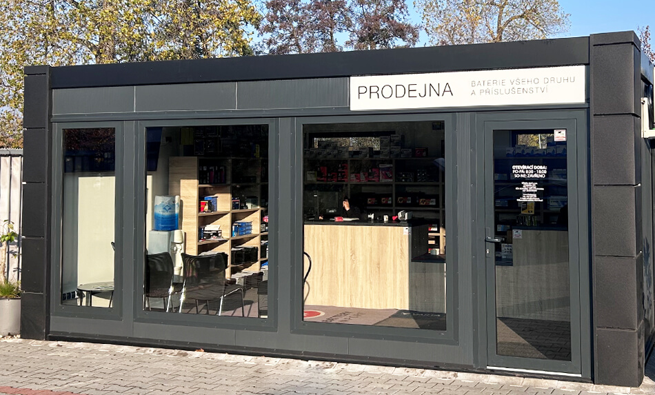 Prodejna a centrální sklad Jesenice u Prahy