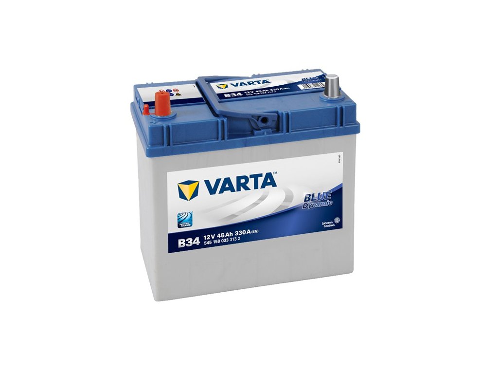 Autobaterie VARTA BLUE Dynamic 45Ah, 12V, B34
