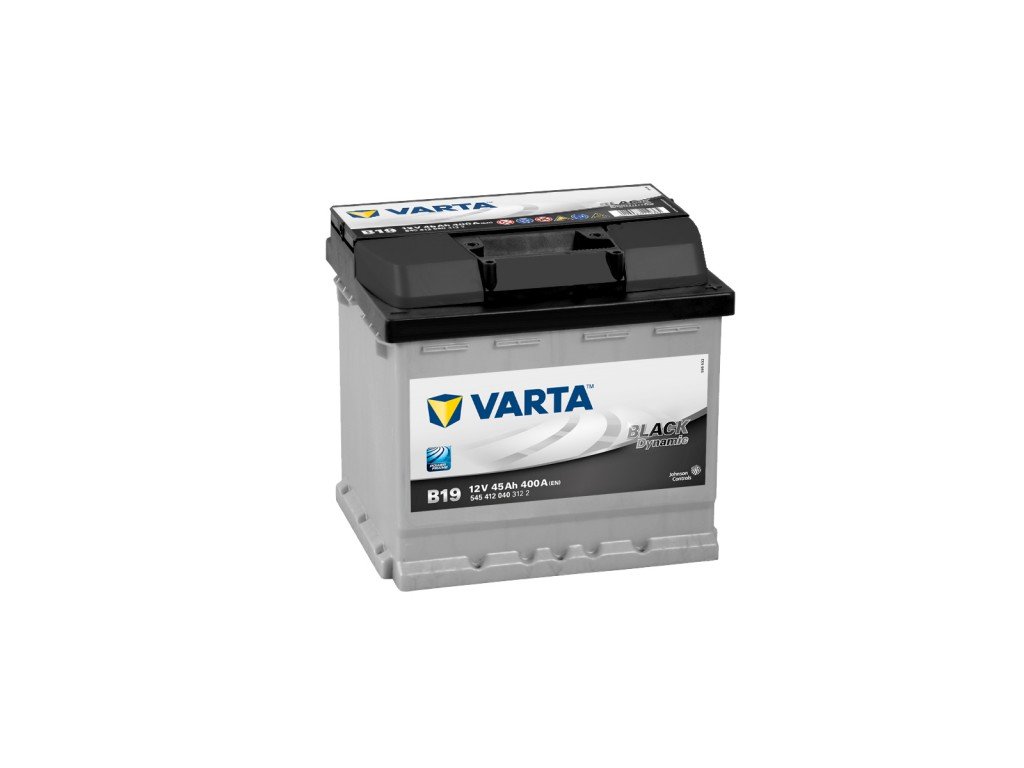 Varta B19. Autobatterie Varta 45Ah 12V