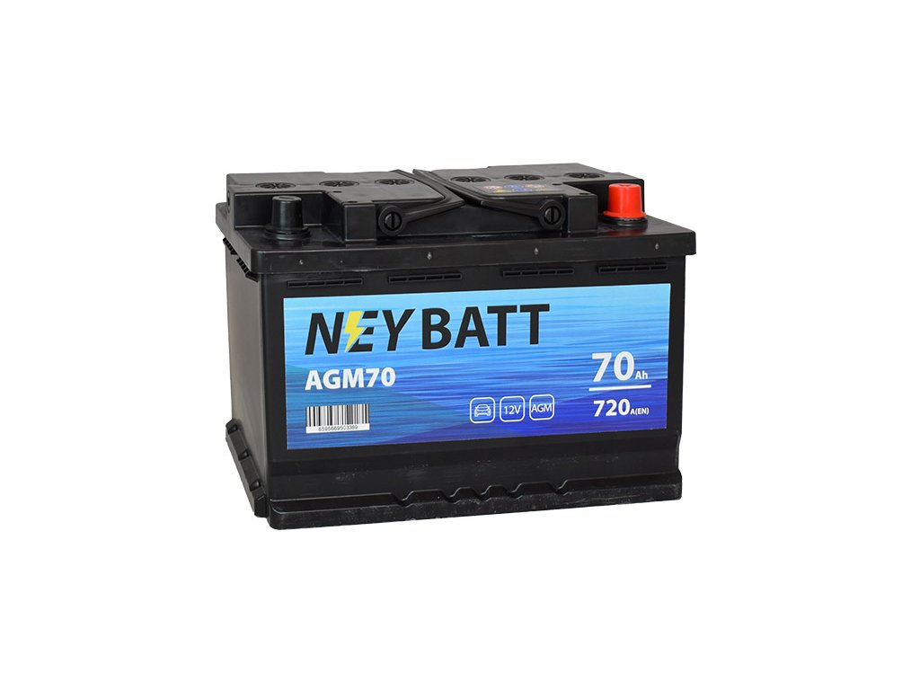 Autobaterie Neybatt AGM70 12V, 70Ah, 720A 