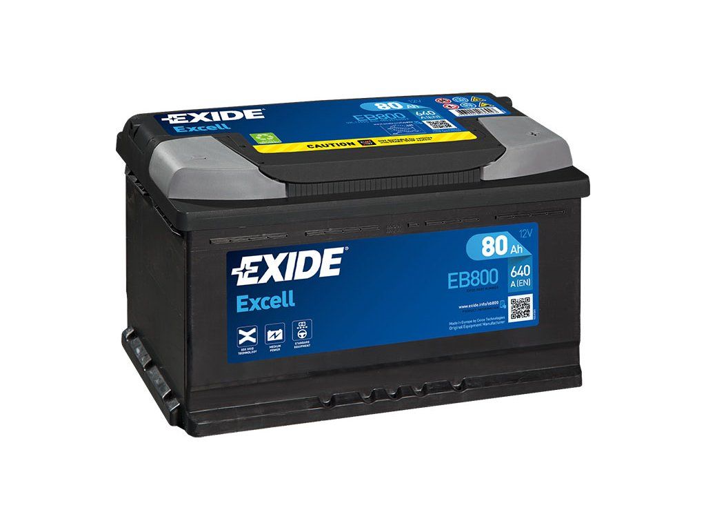 Аккумулятор exide 80ah