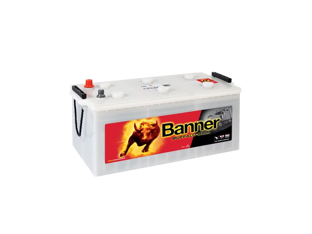 hard working Proof Dissipate Autobaterie Banner Buffalo Bull 725 11, 225Ah, 12V ( 72511 ) - Battery.cz