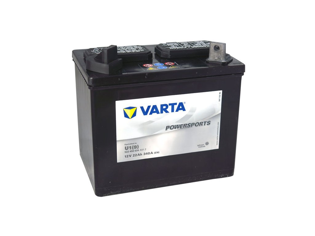 Baterie VARTA Gardening U1 (9), 22Ah, 12V