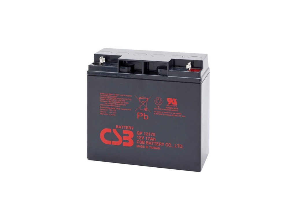 Baterie CSB GP12170, 12V, 17Ah - Battery.cz