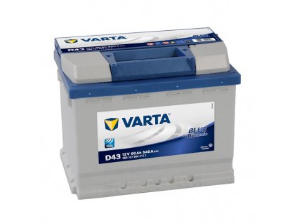 Autobaterie VARTA BLUE Dynamic 60Ah, 12V, D43