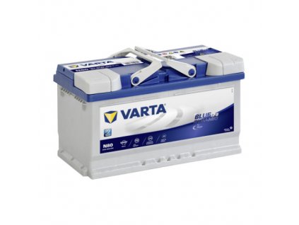 Autobaterie VARTA Blue Dynamic EFB 80Ah, 12V, N80