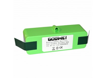 Goowei LITHIUM Baterie iRobot Roomba 500, 600, 700, 800, 900 - 6000mAh, neoriginální
