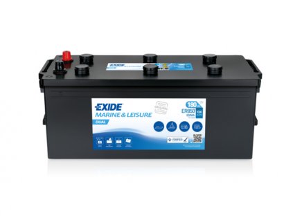 Baterie EXIDE DUAL 180Ah, 12V, ER850 (ER 850)
