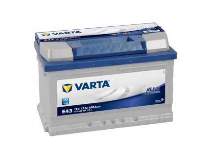 Autobaterie VARTA BLUE Dynamic 72Ah, 12V, E43