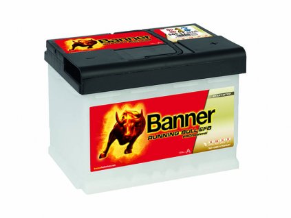 Banner 555 15 Running Bull EFB Autobatterie 55Ah