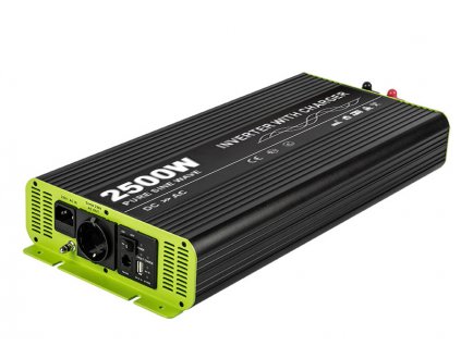 KOSUN měnič napětí s nabíječkou DC48V / AC230V, 2500W