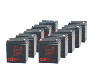 Baterie pro UPS (10x CSB HR1221W F2)