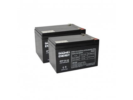 Baterie pro UPS (2x Goowei Energy OT12-12 F2)