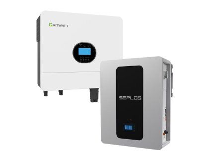 Set SEPLOS Polo W+GROWATT 6000 ES Plus