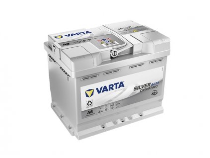 Autobaterie VARTA Silver Dynamic AGM 60Ah, 12V, A8 (D52)