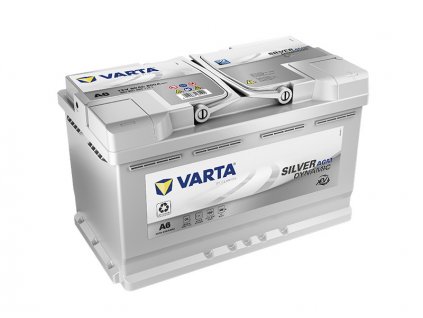 Autobaterie VARTA Silver Dynamic AGM 80Ah, 12V, A6 (F21)