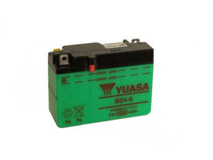 Motobaterie YUASA (originál) B54-6, 6V, 12Ah