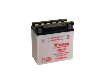 Motobaterie YUASA (originál) 12N7-3B, 12V, 7Ah