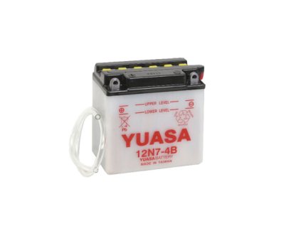 Motobaterie YUASA (originál) 12N7-4B, 12V,  7Ah