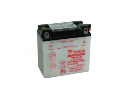 Motobaterie YUASA (originál) YB7L-B, 12V,  8Ah