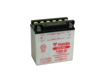 Motobaterie YUASA (originál) YB9-B, 12V,  9Ah