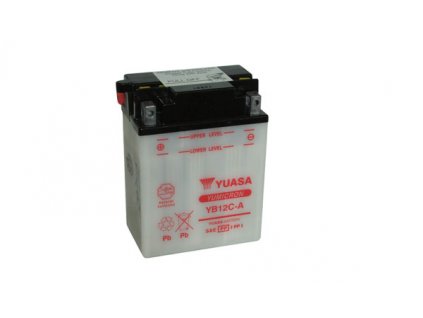 Motobaterie YUASA (originál) YB12C-A, 12V, 12Ah