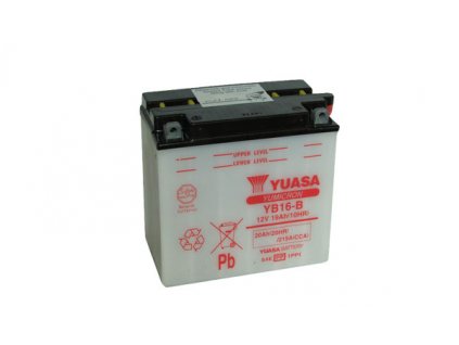 Motobaterie YUASA (originál) YB16-B, 12V,  19Ah