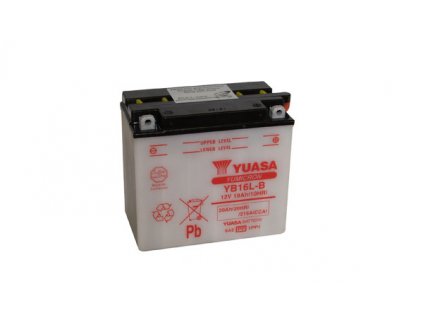 Motobaterie YUASA (originál) YB16L-B, 12V,  19Ah