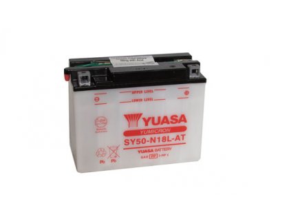 Motobaterie YUASA (originál) SY50-N18L-AT, 12V, 20Ah