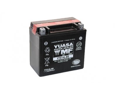 Motobaterie YUASA (originál) YTX14L-BS, 12V,  12Ah