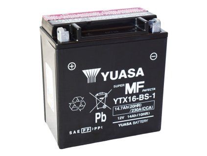 YUASA YTX16 BS 1 NEW