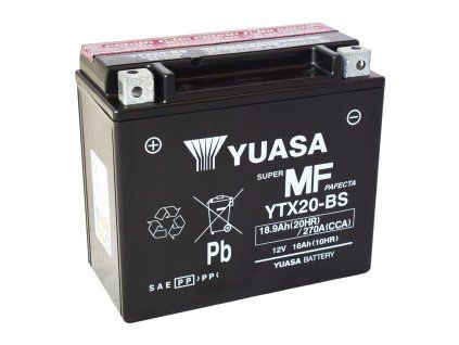 YUASA YTX20 BS NEW