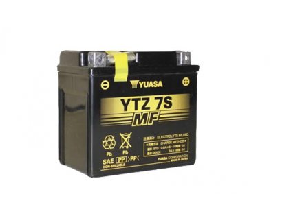 Motobaterie YUASA (originál, factory activated) YTZ7S, 12V,  6Ah