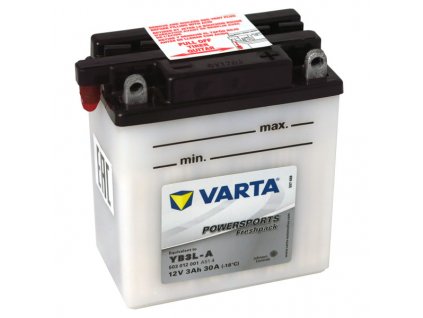 Motobaterie VARTA B3L-A, 3Ah, 12V