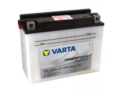 Motobaterie VARTA 50N18L-A / 50-N18L-A2, 20Ah, 12V