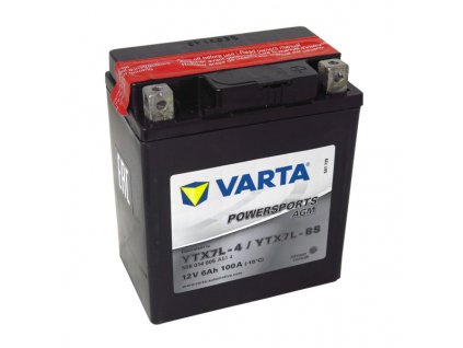 Motobaterie VARTA TX7L-BS, 6Ah, 12V