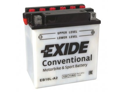 Motobaterie EXIDE BIKE Conventional 11Ah, 12V, EB10L-A2