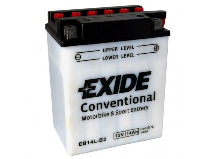 Motobaterie EXIDE BIKE Conventional 14Ah, 12V, EB14L-B2