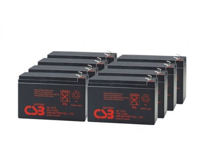 APC RBC26, alternativa bez příslušenství (8ks CSB GP1272 F2)