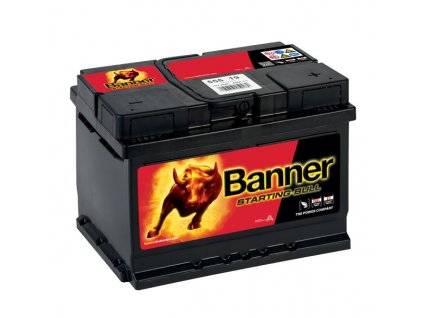 Autobaterie Banner Starting Bull 555 19, 55Ah, 12V ( 55519 )