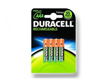 DURACELL nabíjecí článek 900mAh, 1.2V, AAA (HR03)