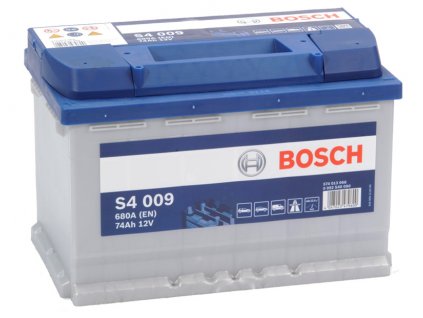 Autobaterie BOSCH S4 009, 74Ah, 12V (0 092 S40 090)